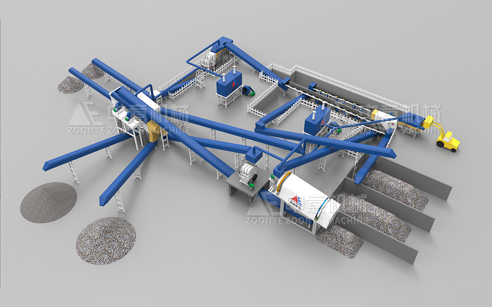 建筑垃圾分拣生产线工艺