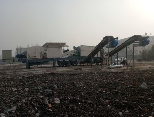 上海引进YPC移动式建筑垃圾破碎站