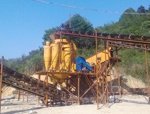 黑龙江500吨/小时玄武岩碎石生产线