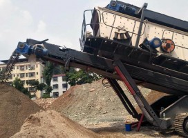四川成都引进时产200吨建筑垃圾处理设备 实现垃圾资源化利用