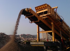 建筑垃圾移动破碎站设备多少钱一台，环保圈热议话题