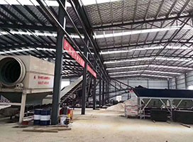 中意移动式建筑垃圾处理生产线走进江西南昌