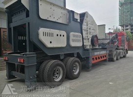 广东装修垃圾处理工艺流程 50-300吨/时移动破碎机价格