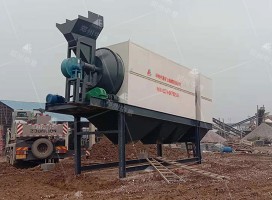中意移动破碎筛分设备专业处理装修垃圾|助力城市资源化再生