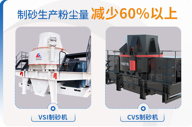 CV系列冲击式制砂设备采用高耐磨材质