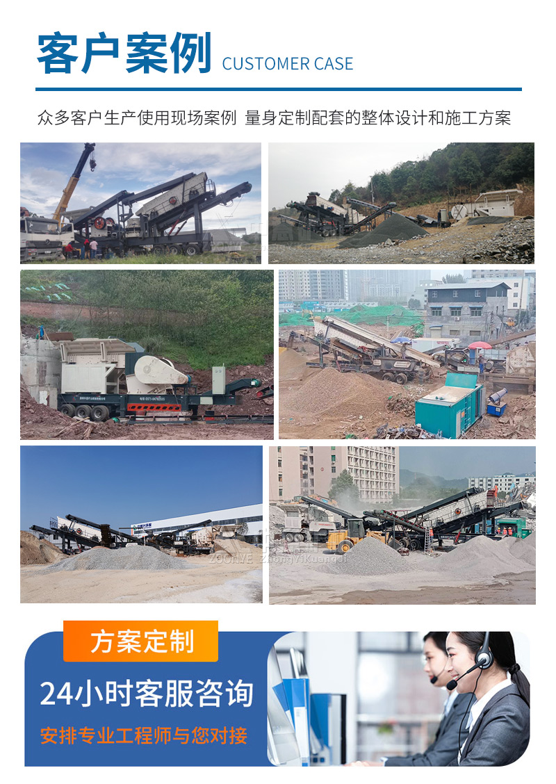 中意矿机移动破碎机客户案例