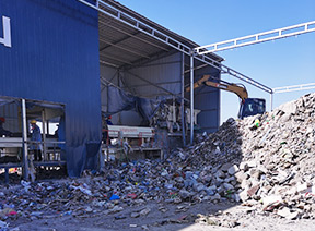 标准化装修垃圾处理生产线助力陕西建筑固废处置绿色发展