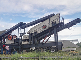 郑州中意200t/h移动破碎机——灵活移动的砂石加工厂