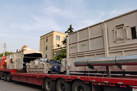 天津建筑装修垃圾处理设备发货，资源化再生项目即将投产